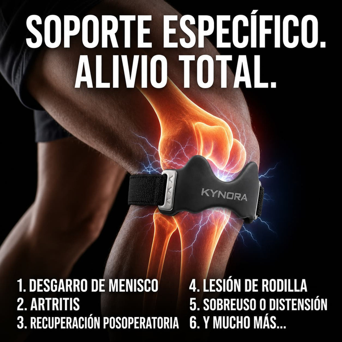 Kynora™ – Banda de Precisión para Rodilla